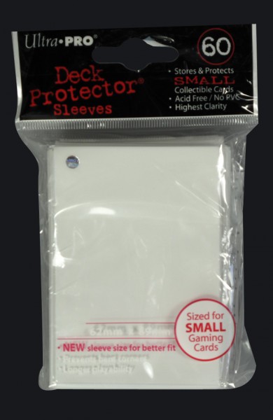 Ultra Pro - Small - White - 60 Hüllen - Deck Protector Sleeves