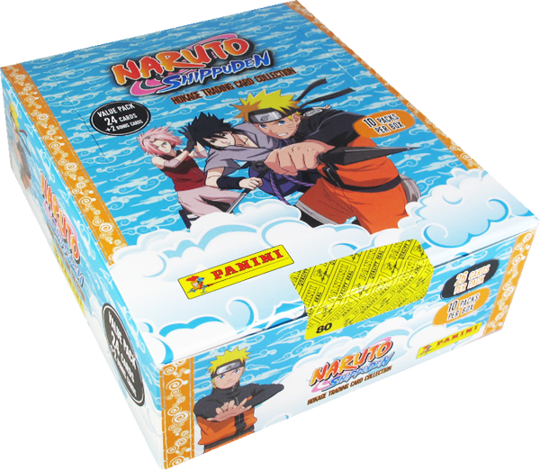Naruto Shippuden Hokage Trading Card Collection Flow Packs Display (18)  *English Version*