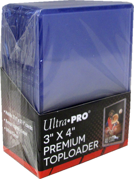 Ultra Pro 25 Clear Premium Toploader