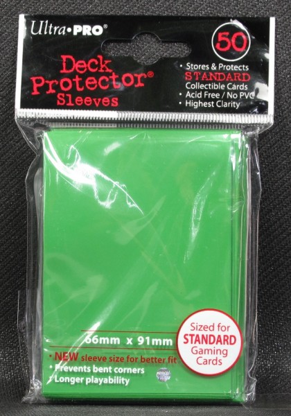 Ultra Pro - Standard - Lime Green - 50 Hüllen - Deck Protector Sleeves