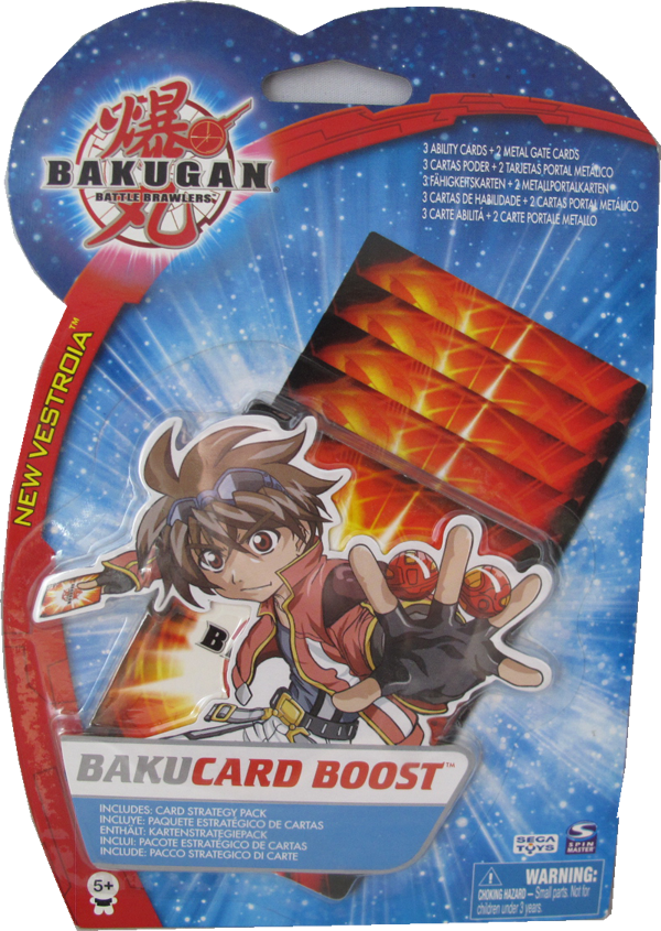 Bakugan Battle Brawlers Bakucard Boost Card Strategy Pack 