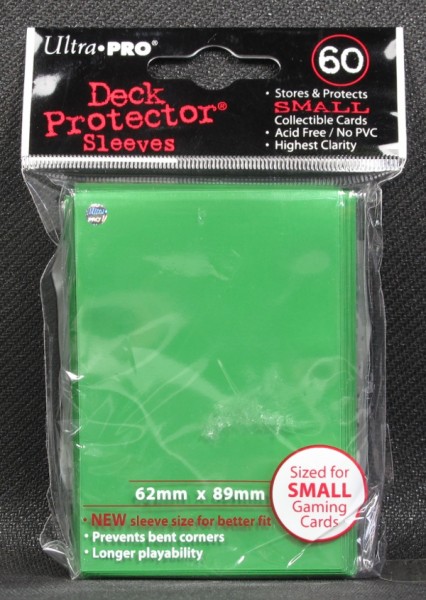 Ultra Pro - Small - Lime Green - 60 Hüllen - Deck Protector Sleeves