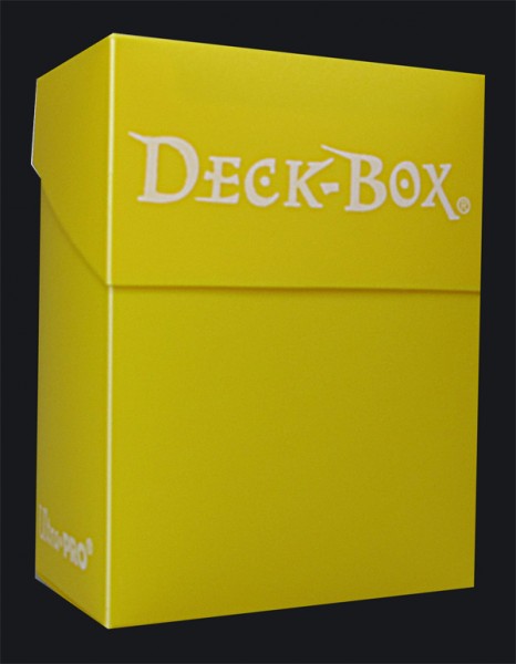 Ultra Pro Deck Box yellow