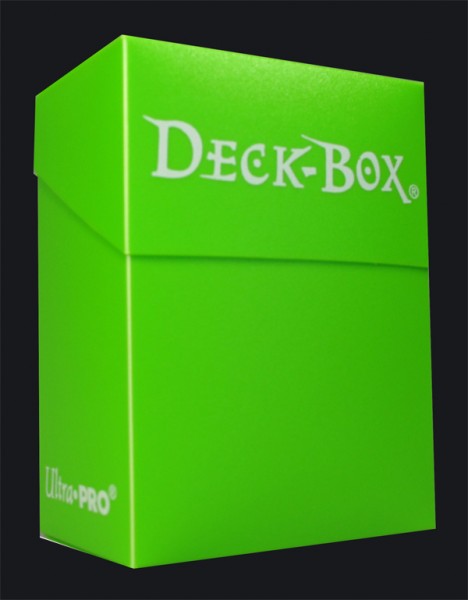 Ultra Pro Deck Box lime green