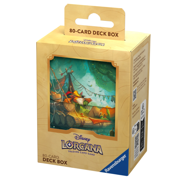 Disney Lorcana Die Tintenlande Deck Box - Robin Hood