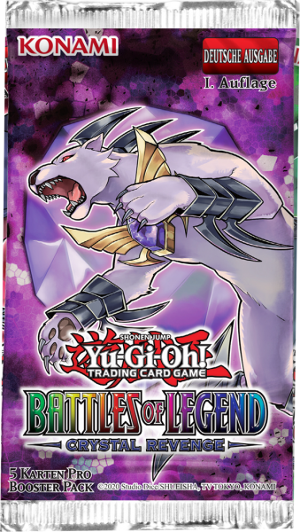 Yu-Gi-Oh! Battles of Legend: Crystal Revenge Booster deutsch